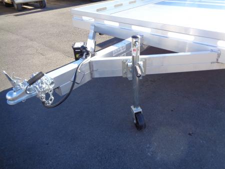 New 2027 Aluma * 8014S-TG * 14Ft Single Axle 4.2K Utility Trailer w/ Ramp Gate