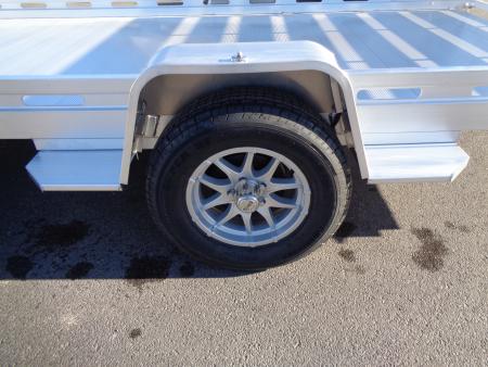 New 2027 Aluma * 8014S-TG * 14Ft Single Axle 4.2K Utility Trailer w/ Ramp Gate