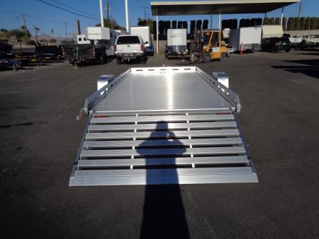 New 2027 Aluma * 8014S-TG * 14Ft Single Axle 4.2K Utility Trailer w/ Ramp Gate