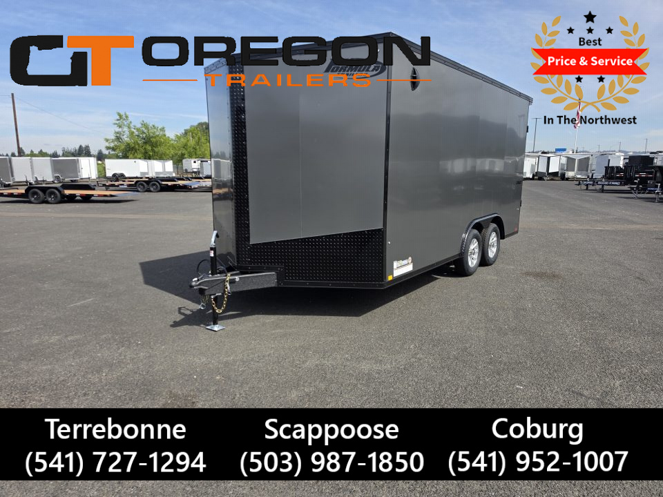 New 2026 Formula Conquest 8.5x16 Enclosed Trailer w/ Upgrades 7K GVWR