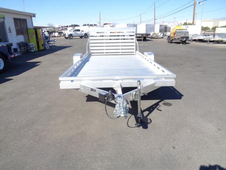 New 2027 Aluma * 8014S-TG * 14Ft Single Axle 4.2K Utility Trailer w/ Ramp Gate