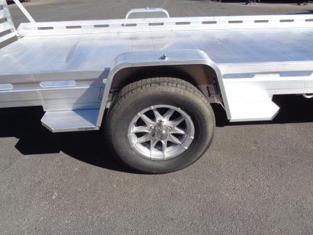 New 2027 Aluma * 8014S-TG * 14Ft Single Axle 4.2K Utility Trailer w/ Ramp Gate