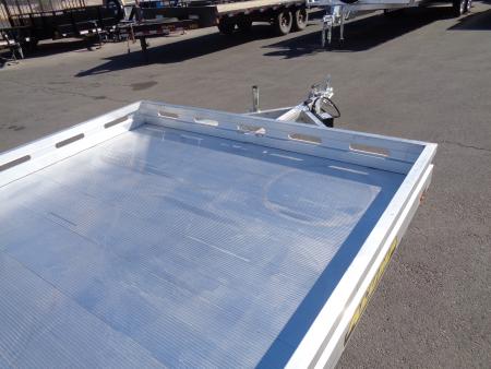 New 2027 Aluma * 8014S-TG * 14Ft Single Axle 4.2K Utility Trailer w/ Ramp Gate