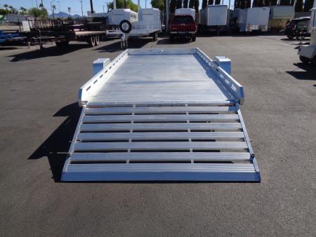 New 2027 Aluma * 8014S-TG * 14Ft Single Axle 4.2K Utility Trailer w/ Ramp Gate