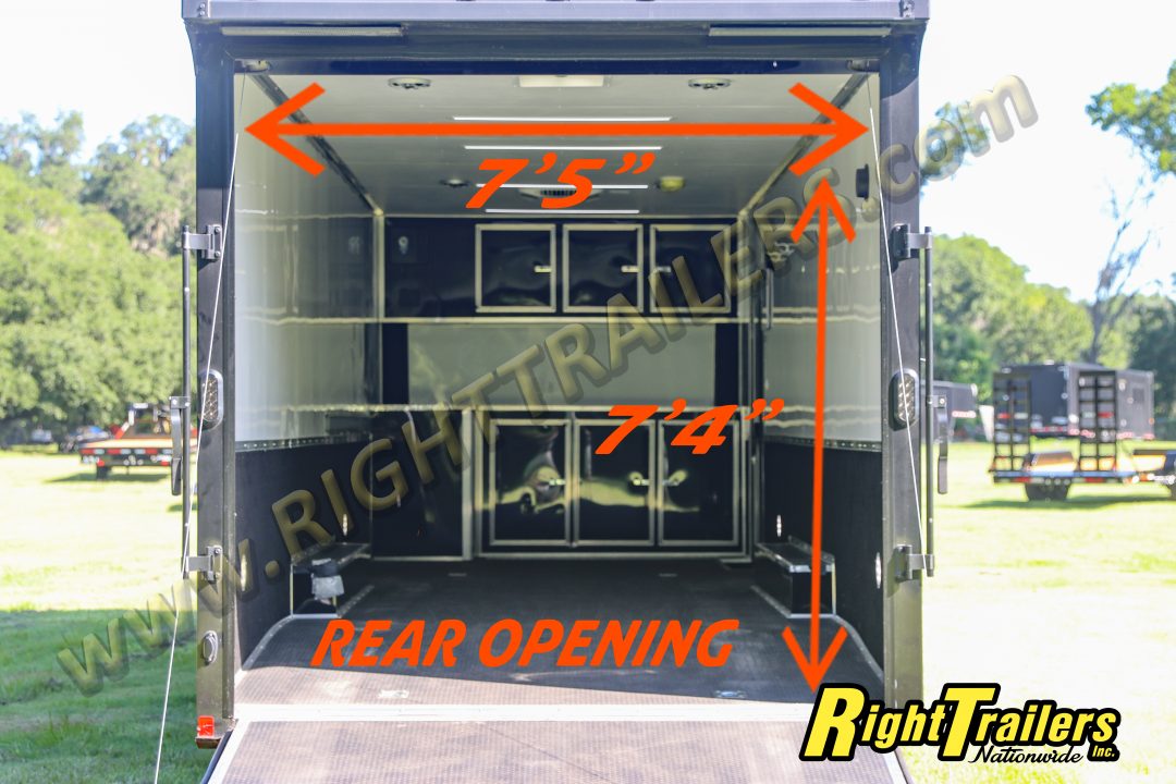 Used 2025 Continental Cargo 8.5x28 Race Trailer