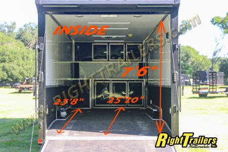 Used 2025 Continental Cargo 8.5x28 Race Trailer
