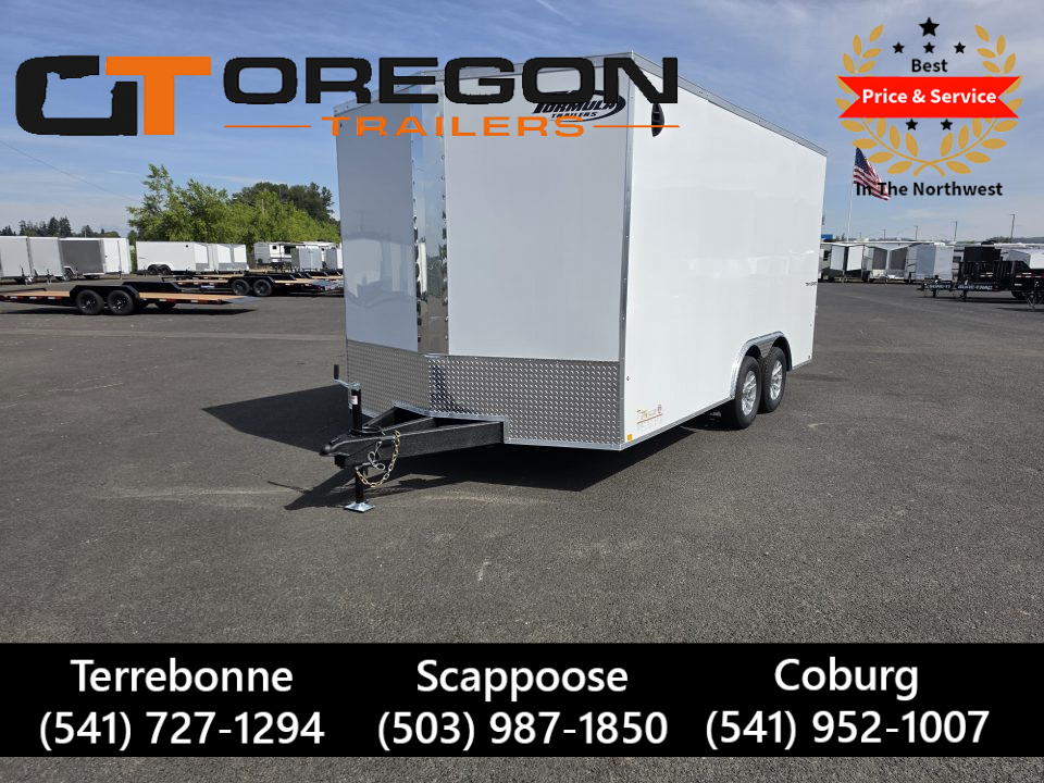 New 2026 Formula Traverse 8.5x16 Enclosed Trailer w/ Upgrades 7K GVWR