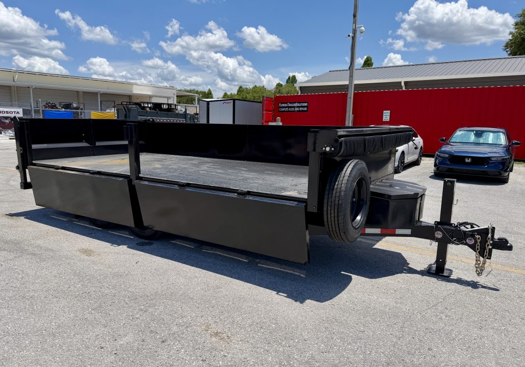 New 2026 Midsota 93x16 HV Deckover Dump 17.6K Dump Trailer