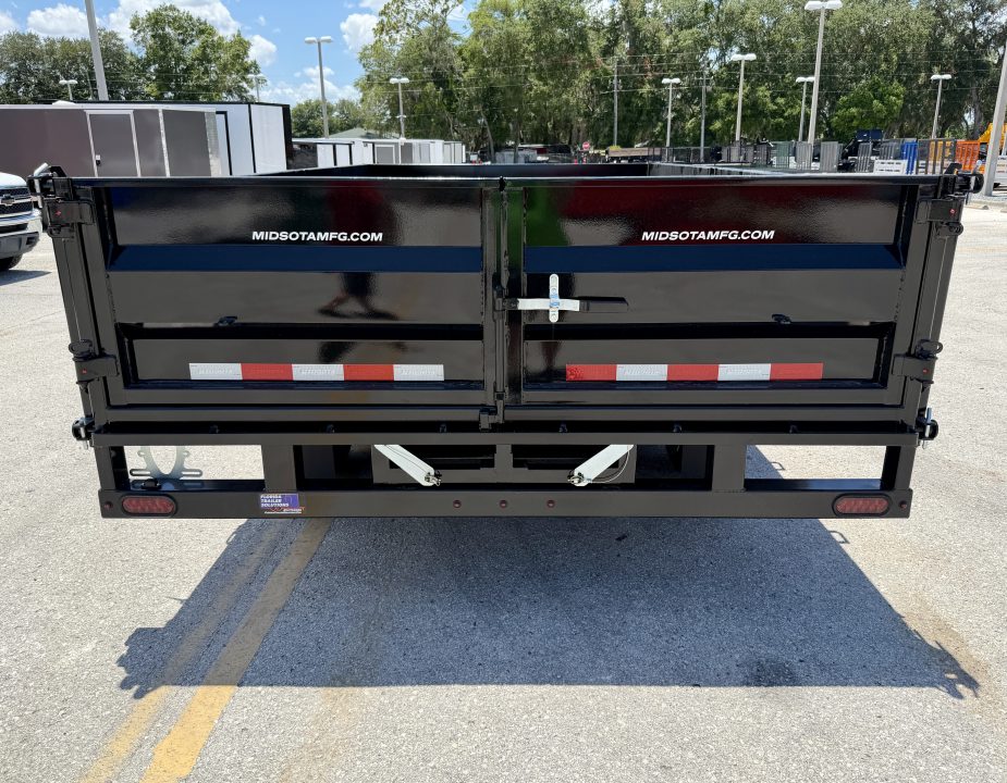 New 2026 Midsota 93x16 HV Deckover Dump 17.6K Dump Trailer
