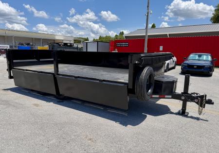 New 2026 Midsota 93x16 HV Deckover Dump 17.6K Dump Trailer