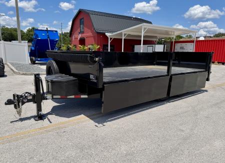 New 2026 Midsota 93x16 HV Deckover Dump 17.6K Dump Trailer