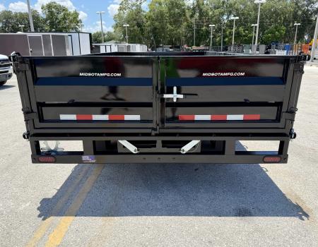New 2026 Midsota 93x16 HV Deckover Dump 17.6K Dump Trailer