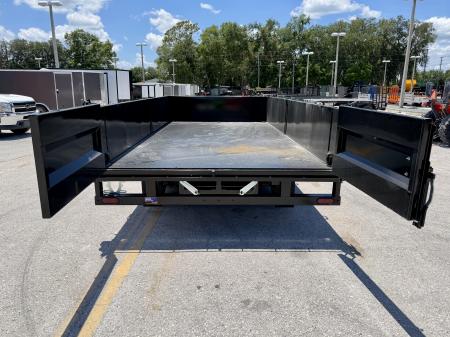 New 2026 Midsota 93x16 HV Deckover Dump 17.6K Dump Trailer