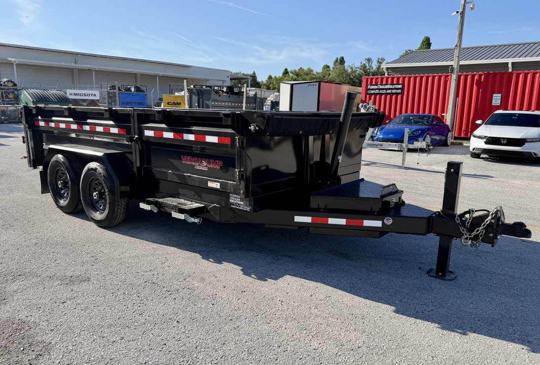 New 2026 Midsota 7x14 15.4K Versa Dump Telescopic Dump Trailer