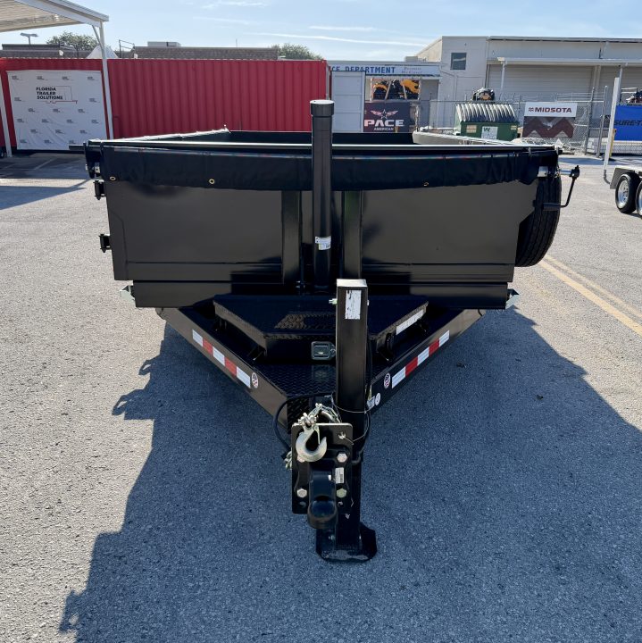New 2026 Midsota 7x14 15.4K Versa Dump Telescopic Dump Trailer