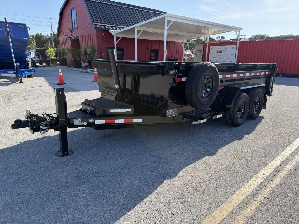 New 2026 Midsota 7x14 15.4K Versa Dump Telescopic Dump Trailer