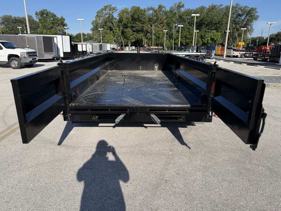 New 2026 Midsota 7x14 15.4K Versa Dump Telescopic Dump Trailer