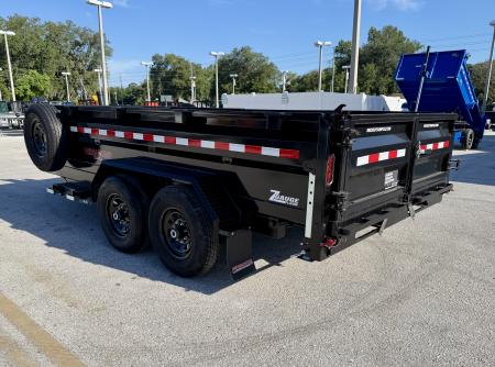New 2026 Midsota 7x14 15.4K Versa Dump Telescopic Dump Trailer