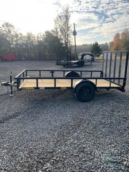 New 2027 Big Tex Trailers 6x12 35SA w/ 4' Spring Assist Tailgate Utility Trailer