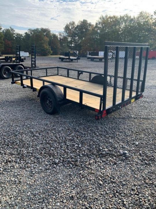 New 2027 Big Tex Trailers 6x12 35SA w/ 4' Spring Assist Tailgate Utility Trailer