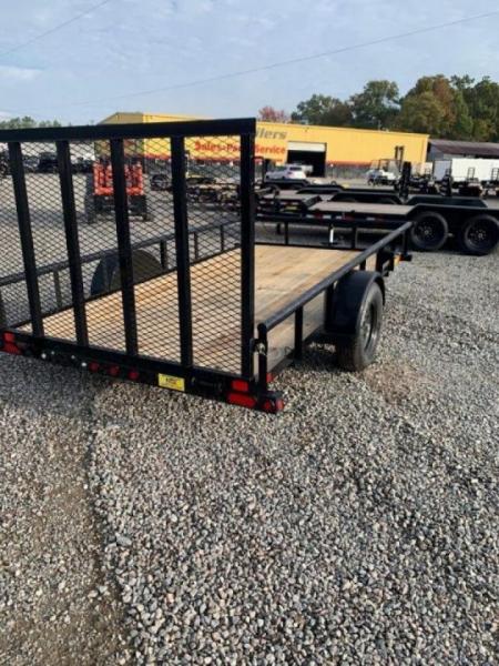 New 2027 Big Tex Trailers 6x12 35SA w/ 4' Spring Assist Tailgate Utility Trailer