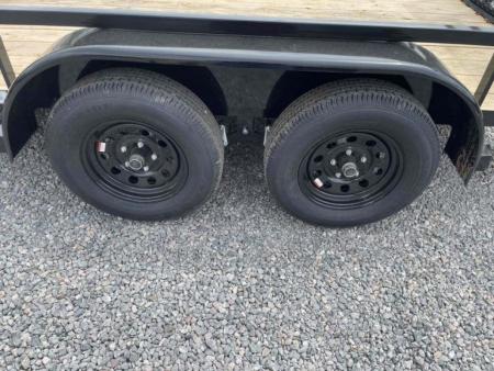 New 2027 Big Tex Trailers 16' 60PI w/ 4' Spring Assist Tailgate Utility Trailer