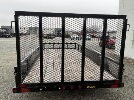 New 2027 Big Tex Trailers 14' 60PI w/ 4' Spring Assist Tailgate Utility Trailer