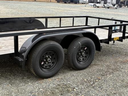 New 2027 Big Tex Trailers 14' 60PI w/ 4' Spring Assist Tailgate Utility Trailer