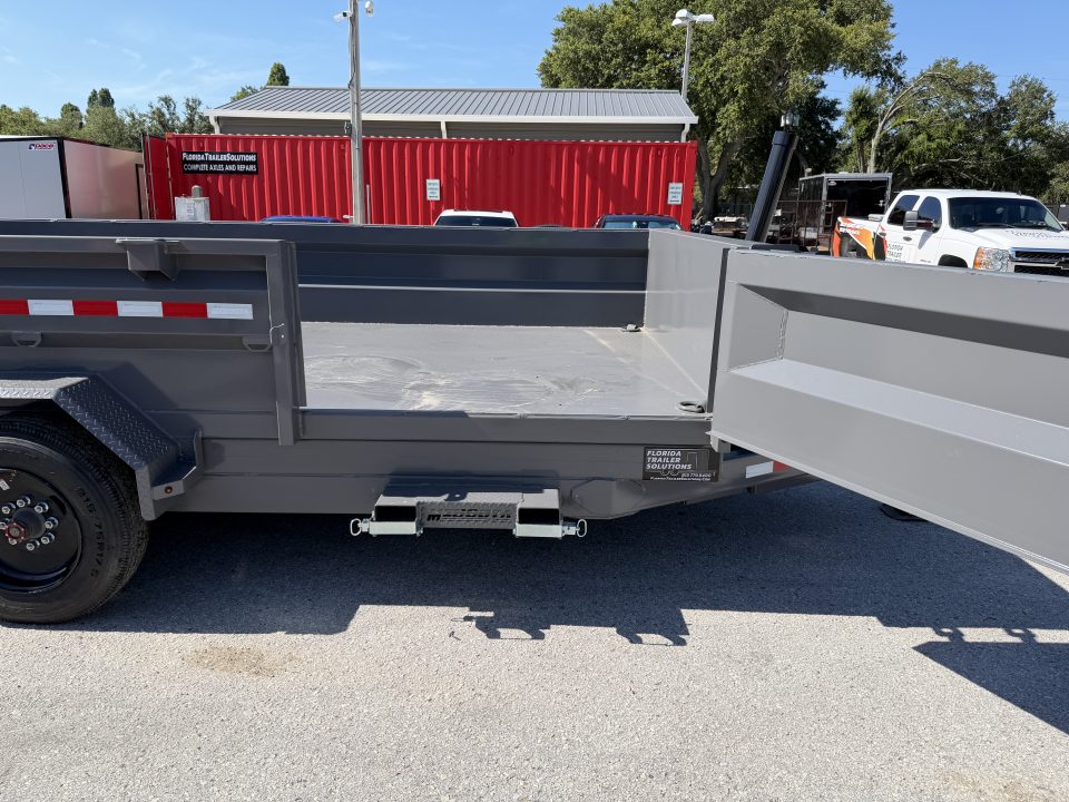 New 2026 Midsota 7x16 17.6K Versa Dump Telescopic Dump Trailer