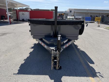 New 2026 Midsota 7x16 17.6K Versa Dump Telescopic Dump Trailer