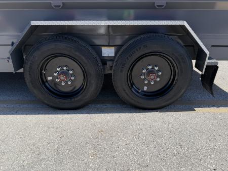 New 2026 Midsota 7x16 17.6K Versa Dump Telescopic Dump Trailer