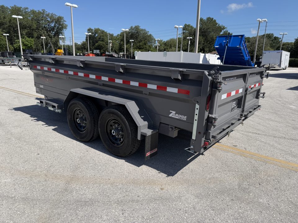 New 2026 Midsota 7x14 15.4K Versa Dump Telescopic Dump Trailer