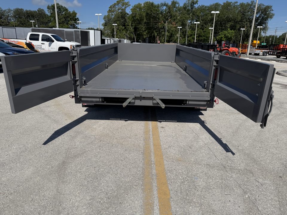 New 2026 Midsota 7x14 15.4K Versa Dump Telescopic Dump Trailer