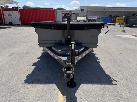 New 2026 Midsota 7x14 15.4K Versa Dump Telescopic Dump Trailer
