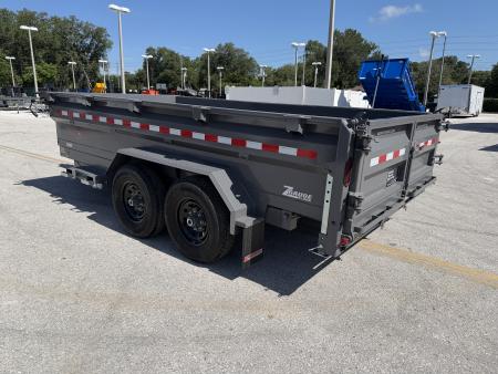 New 2026 Midsota 7x14 15.4K Versa Dump Telescopic Dump Trailer