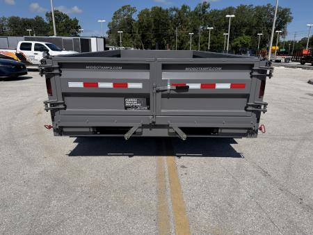 New 2026 Midsota 7x14 15.4K Versa Dump Telescopic Dump Trailer