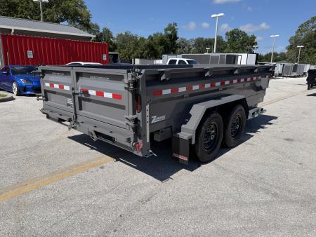 New 2026 Midsota 7x14 15.4K Versa Dump Telescopic Dump Trailer