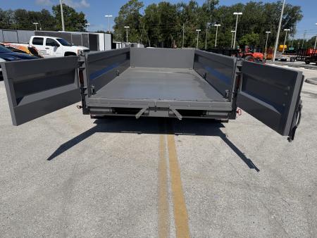 New 2026 Midsota 7x14 15.4K Versa Dump Telescopic Dump Trailer