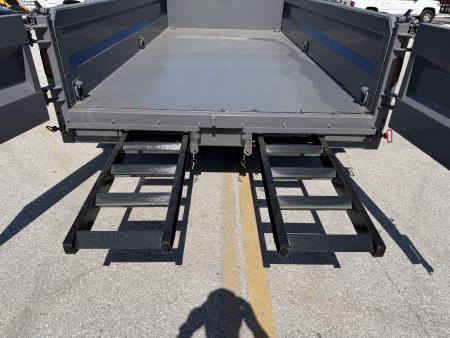 New 2026 Midsota 7x14 15.4K Versa Dump Telescopic Dump Trailer