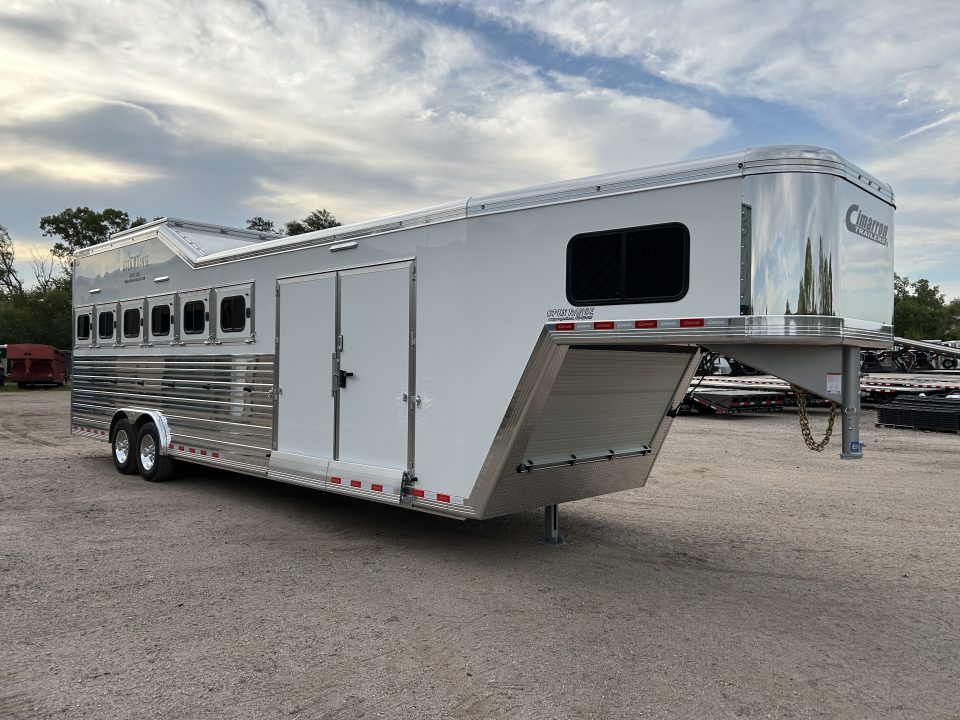 New 2027 Cimarron Trailers 6 Horse Norstar Slant Trainer Trailer