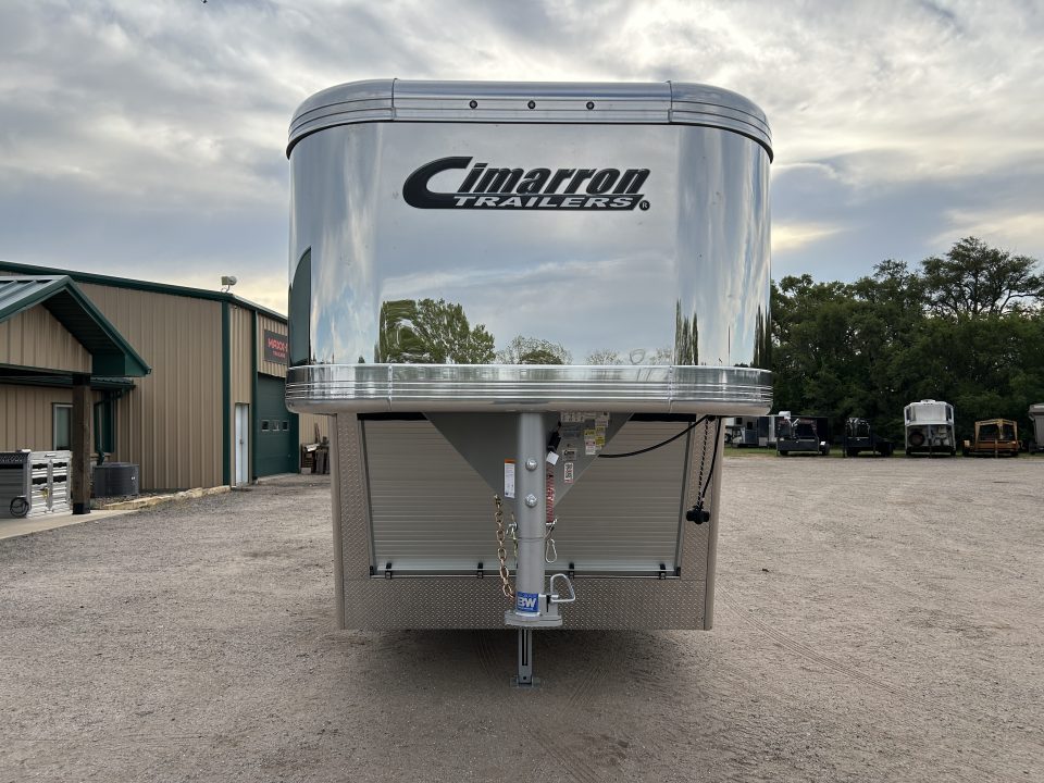 New 2027 Cimarron Trailers 6 Horse Norstar Slant Trainer Trailer