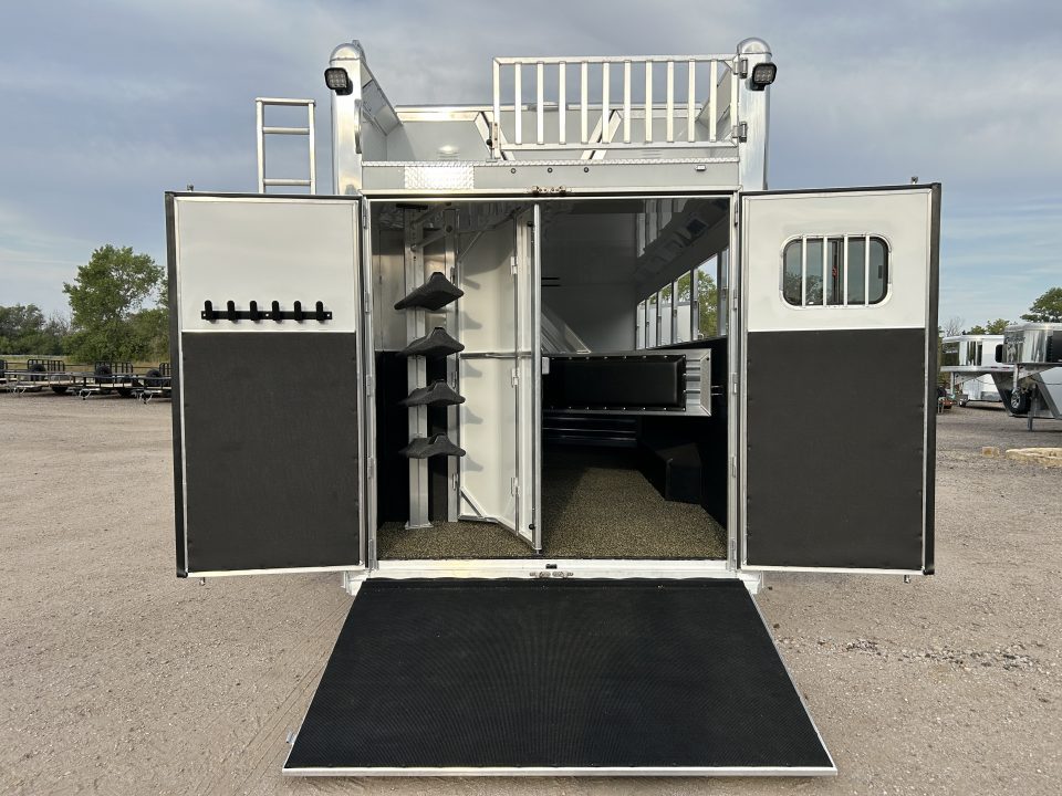 New 2027 Cimarron Trailers 6 Horse Norstar Slant Trainer Trailer