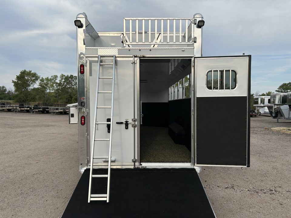 New 2027 Cimarron Trailers 6 Horse Norstar Slant Trainer Trailer