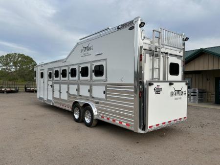 New 2027 Cimarron Trailers 6 Horse Norstar Slant Trainer Trailer