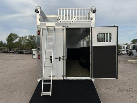 New 2027 Cimarron Trailers 6 Horse Norstar Slant Trainer Trailer