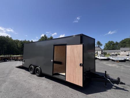 New 2026 Pace American 8.5X20 + 2ft V nose/ 7' interior/ Ext. tongue/ Blackout/ Polycore - 9990GVW