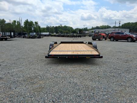 New 2027 Big Tex Trailers 18' 70CH 7K Car Trailer w/Dovetail & Slide in Ramps Car / Racing Trailer