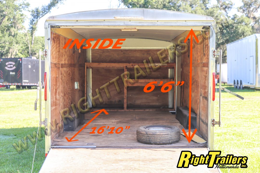 Used 2018 8.5X20 CARGO TRAILER