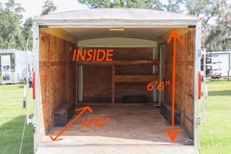 Used 2018 8.5X20 CARGO TRAILER