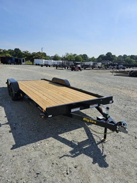 New 2027 Big Tex Trailers 20' 70CH 7K Car Trailer w/ Dovetail & Ramps Car / Racing Trailer